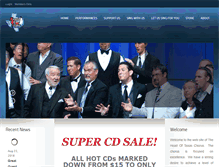 Tablet Screenshot of hotchorus.org